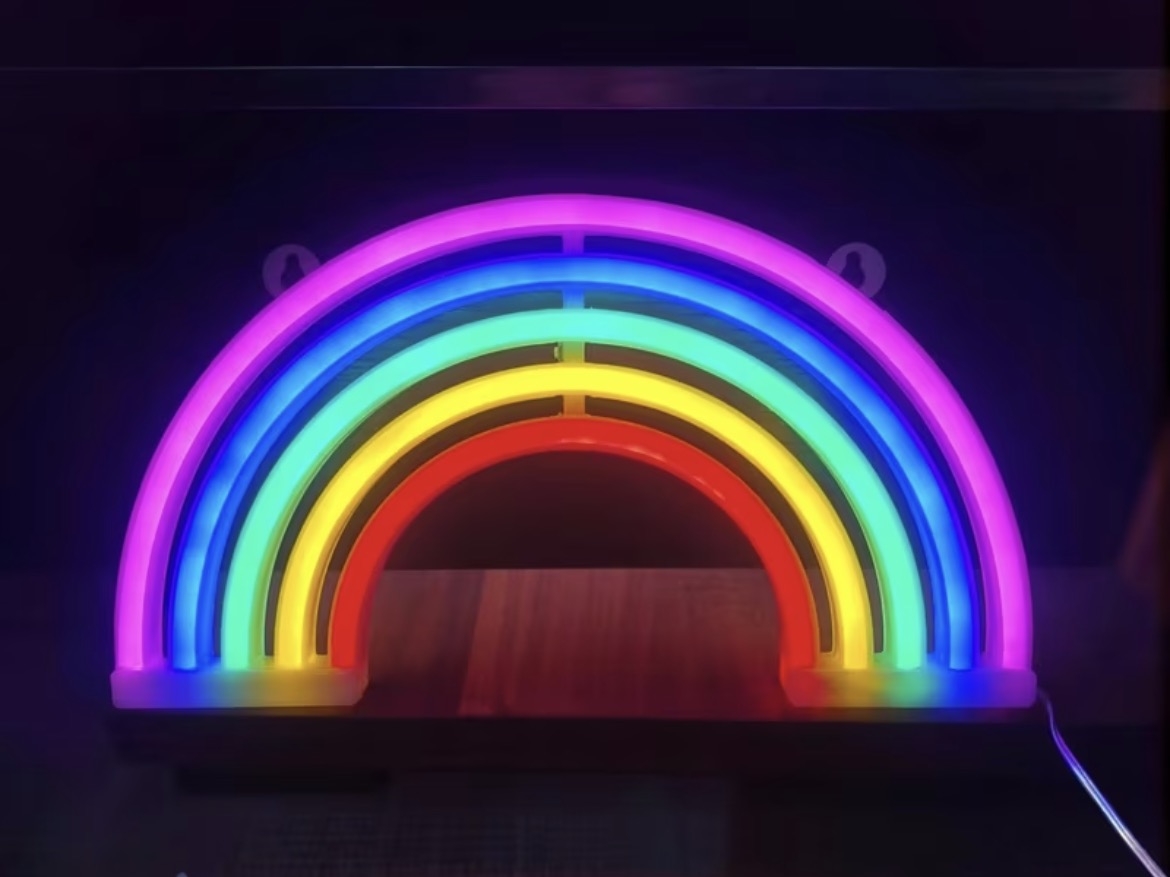 Rainbow Neon Light