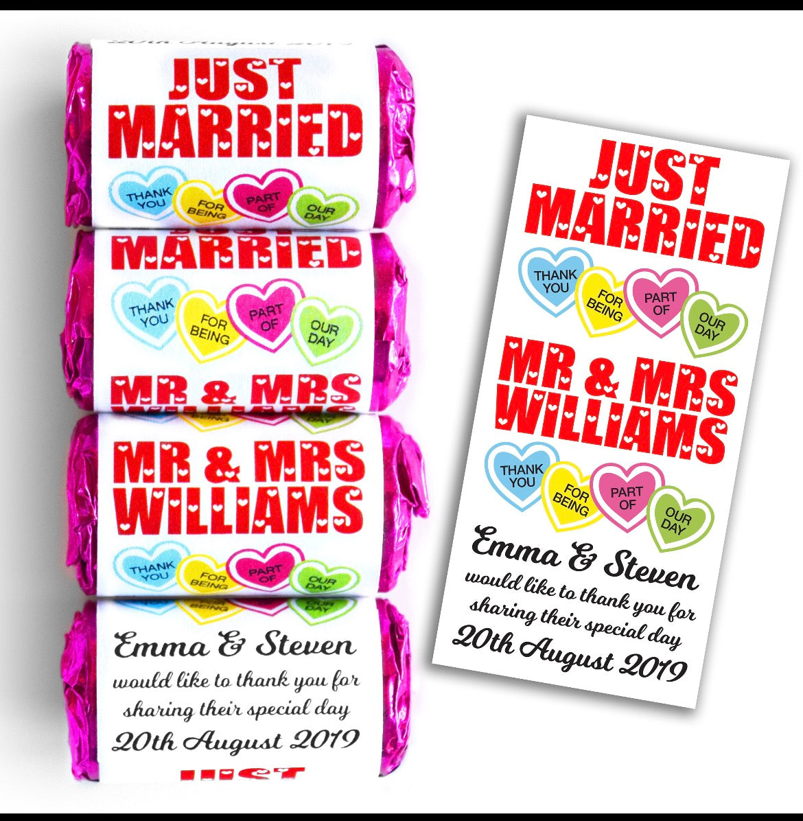 50 Rolls Just Married