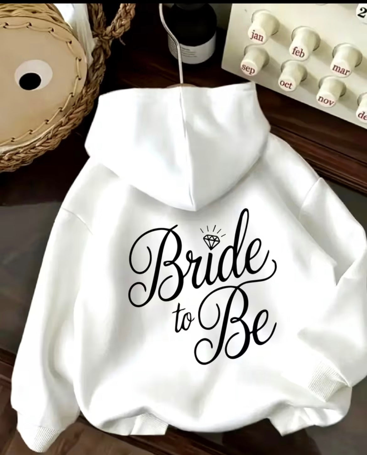 Plus Size Bride Hoodie