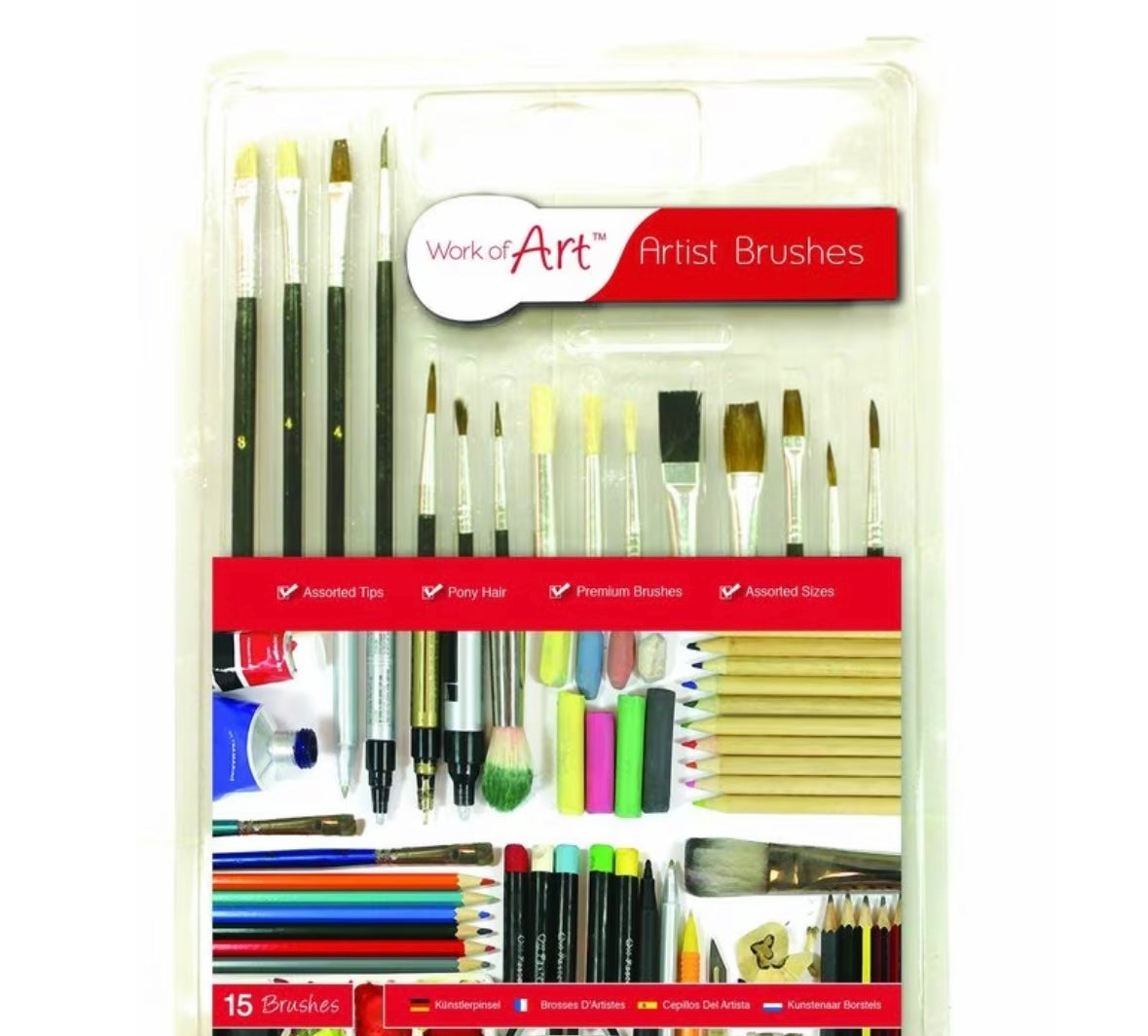 Work of Art General Purpose Brushes