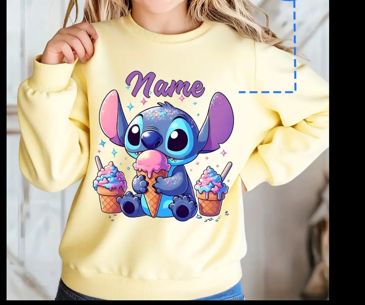 Alien girls Personiled Jumper