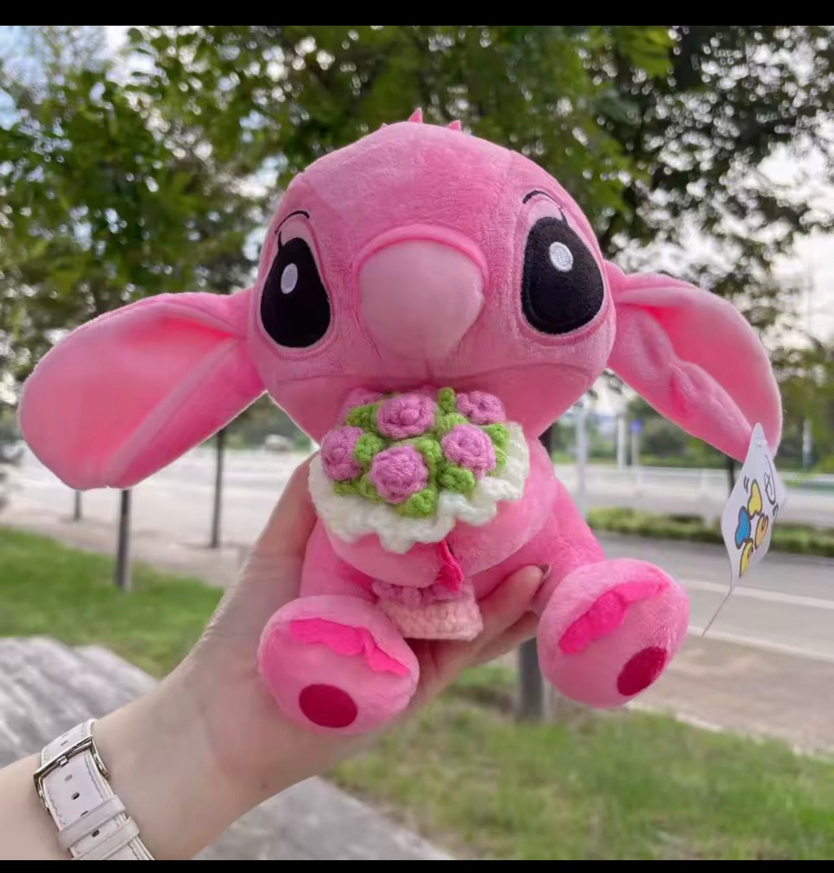 Alien With Flowers Teddy