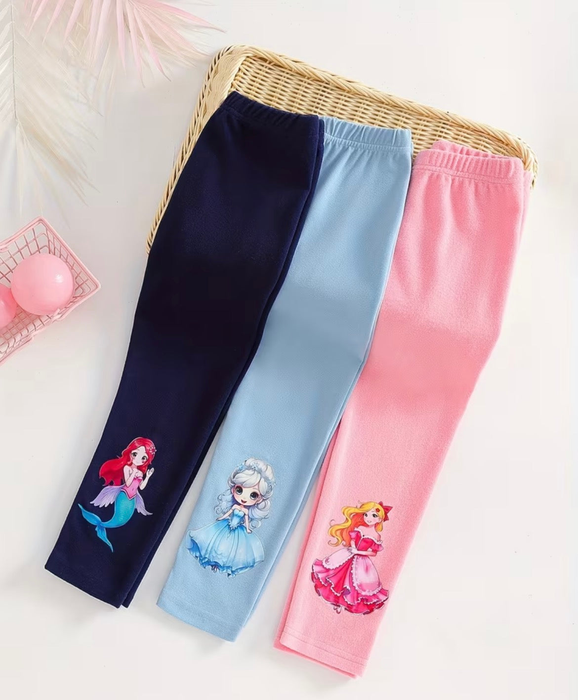 3PC Girls Leggings