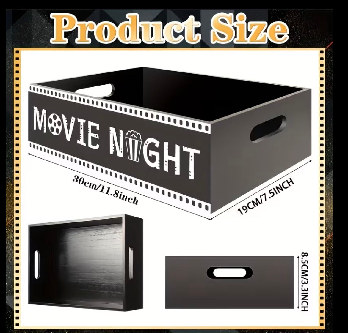 Movie Night Basket