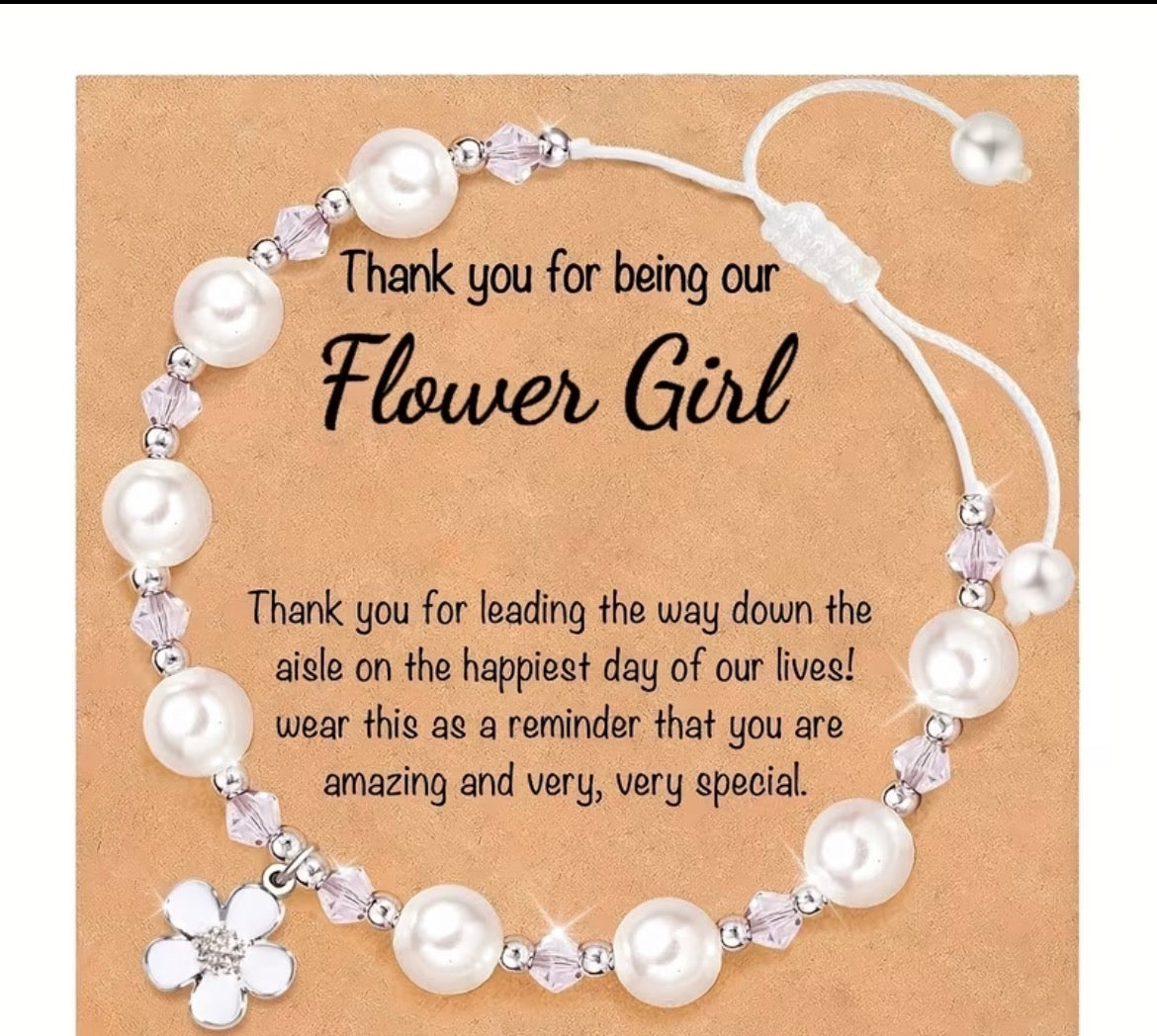 Flower Girl Bracelet