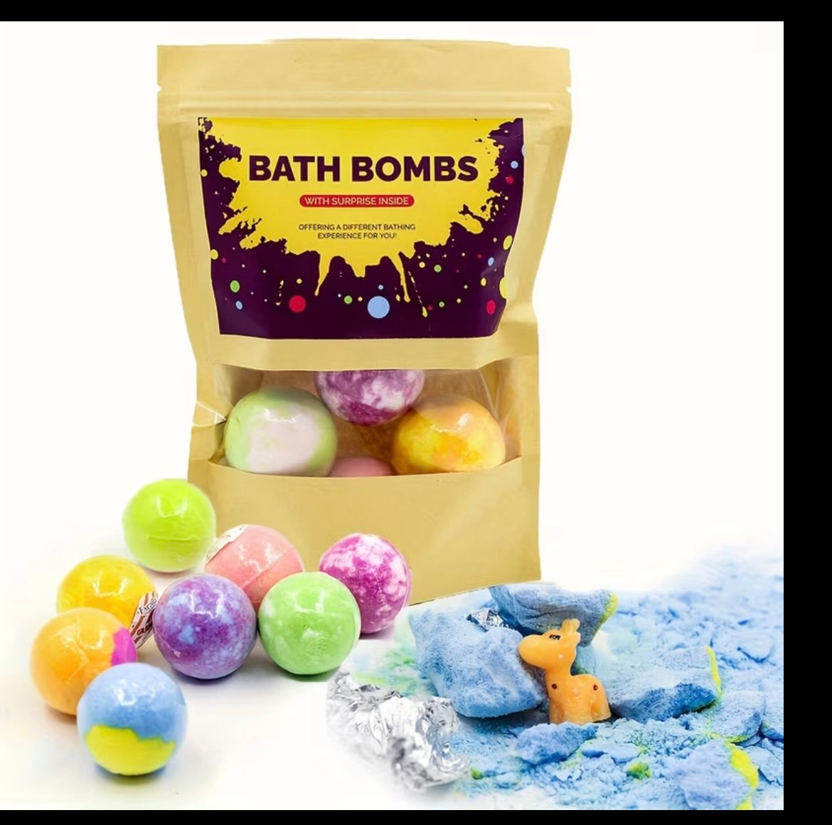 Bath Bomb Suprise Toy Inside