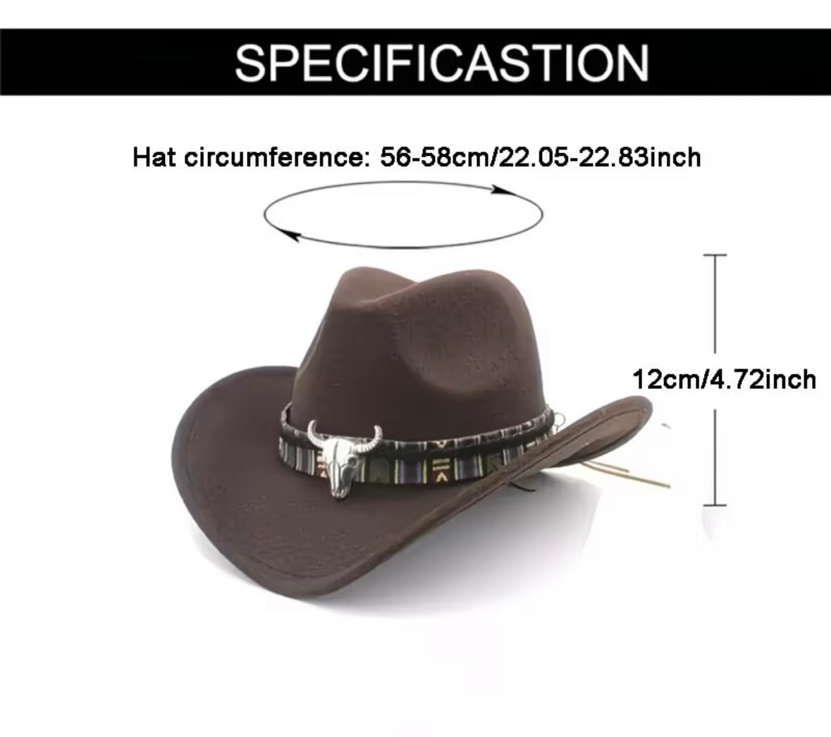 Men’s & Womens Cowboy Hat