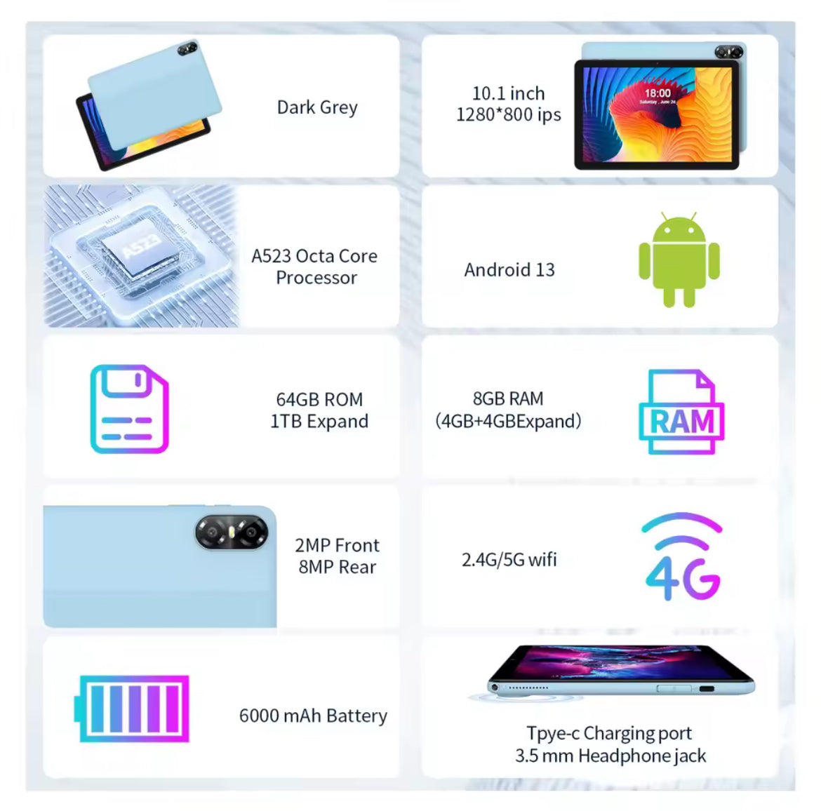 Tablet With Accessories ￼