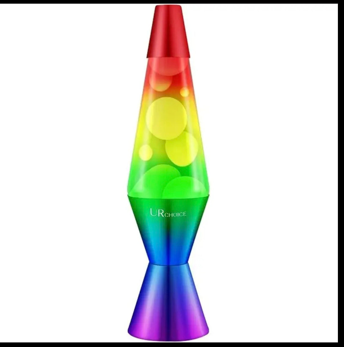 Rainbow Lava Lamp