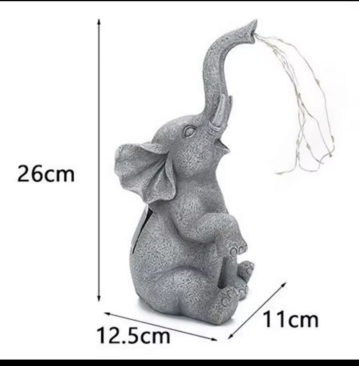 Elephant Solar Lights