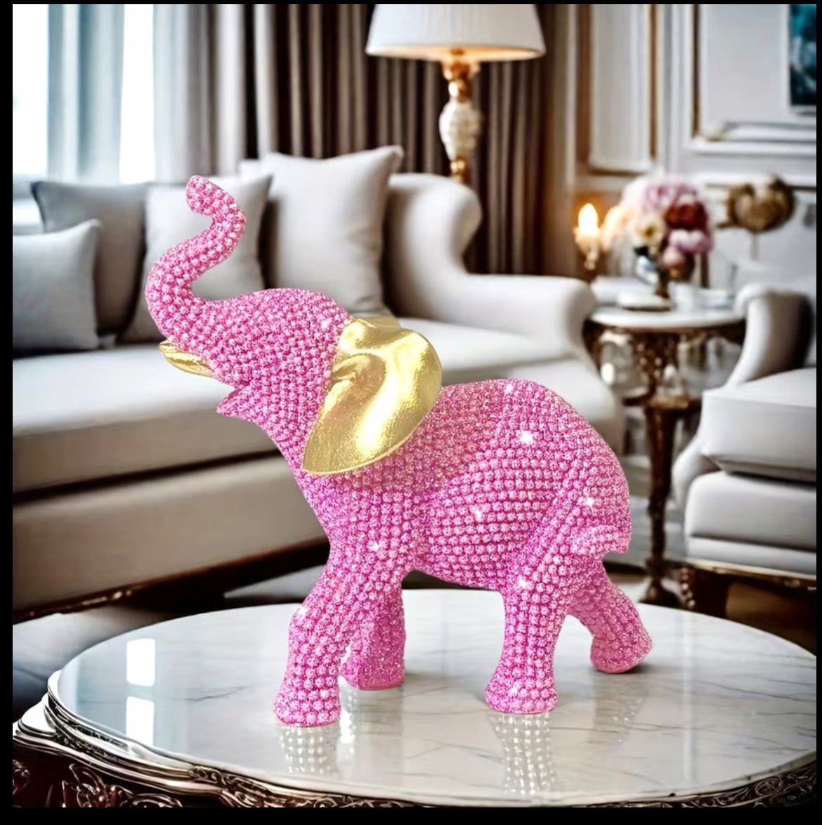 Elephant Ornament ￼