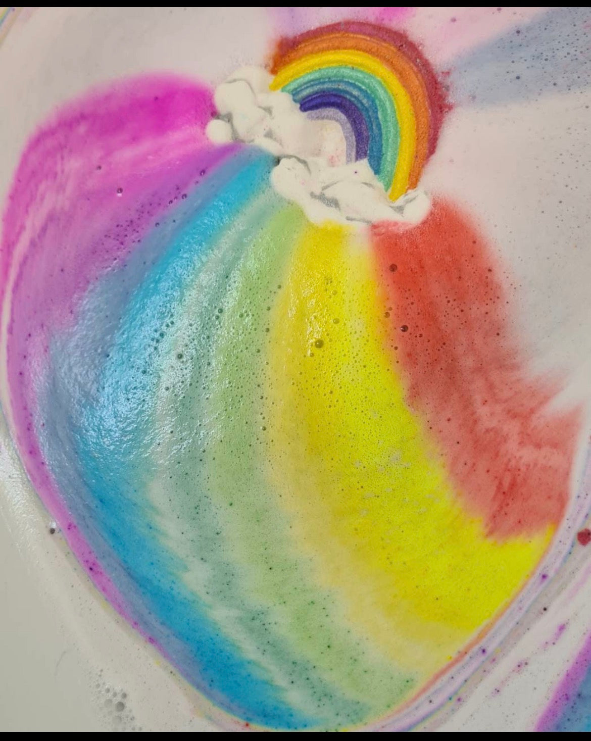 Rainbow Bath Bomb