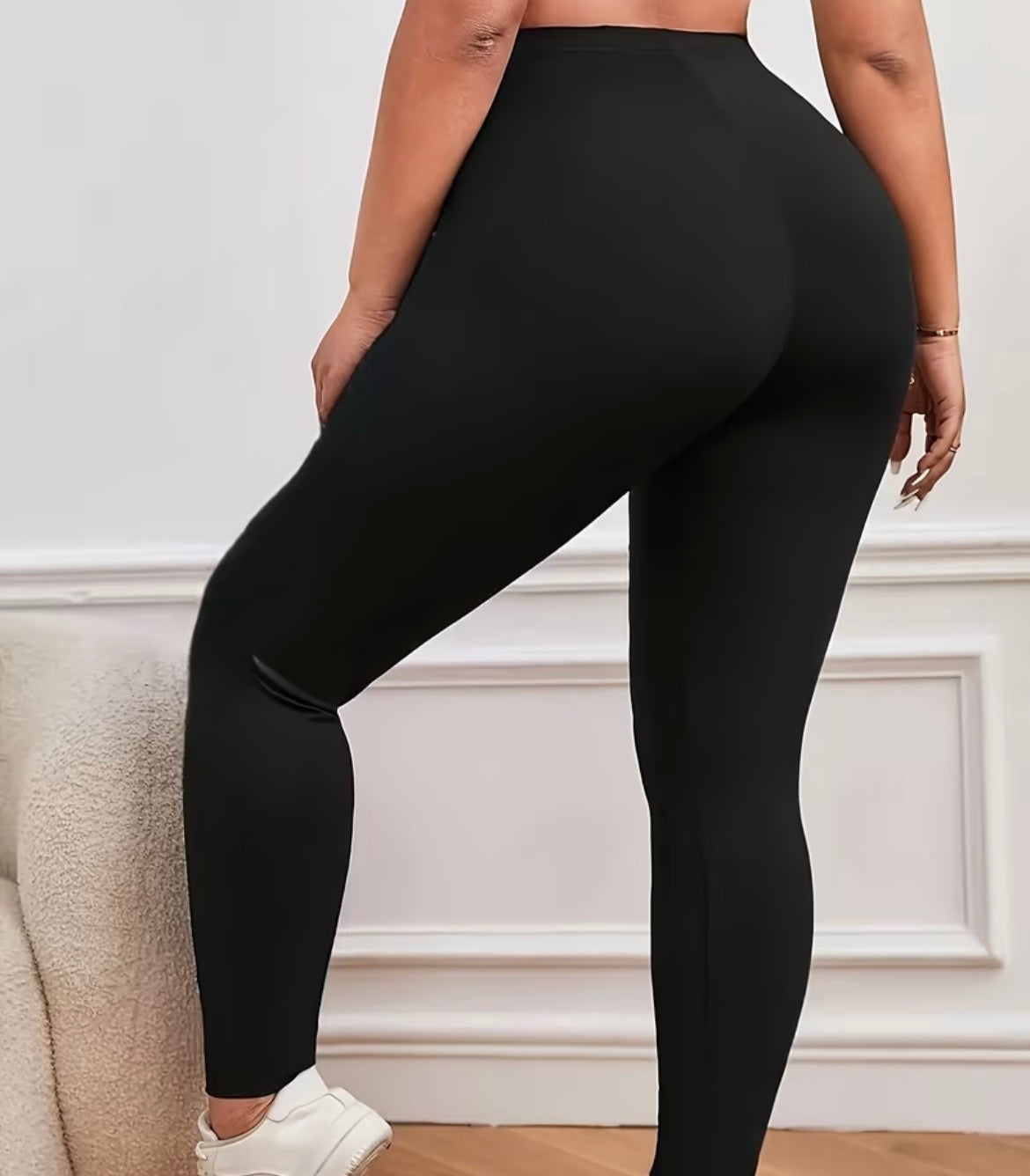 Plus size Never Give Up Leggings