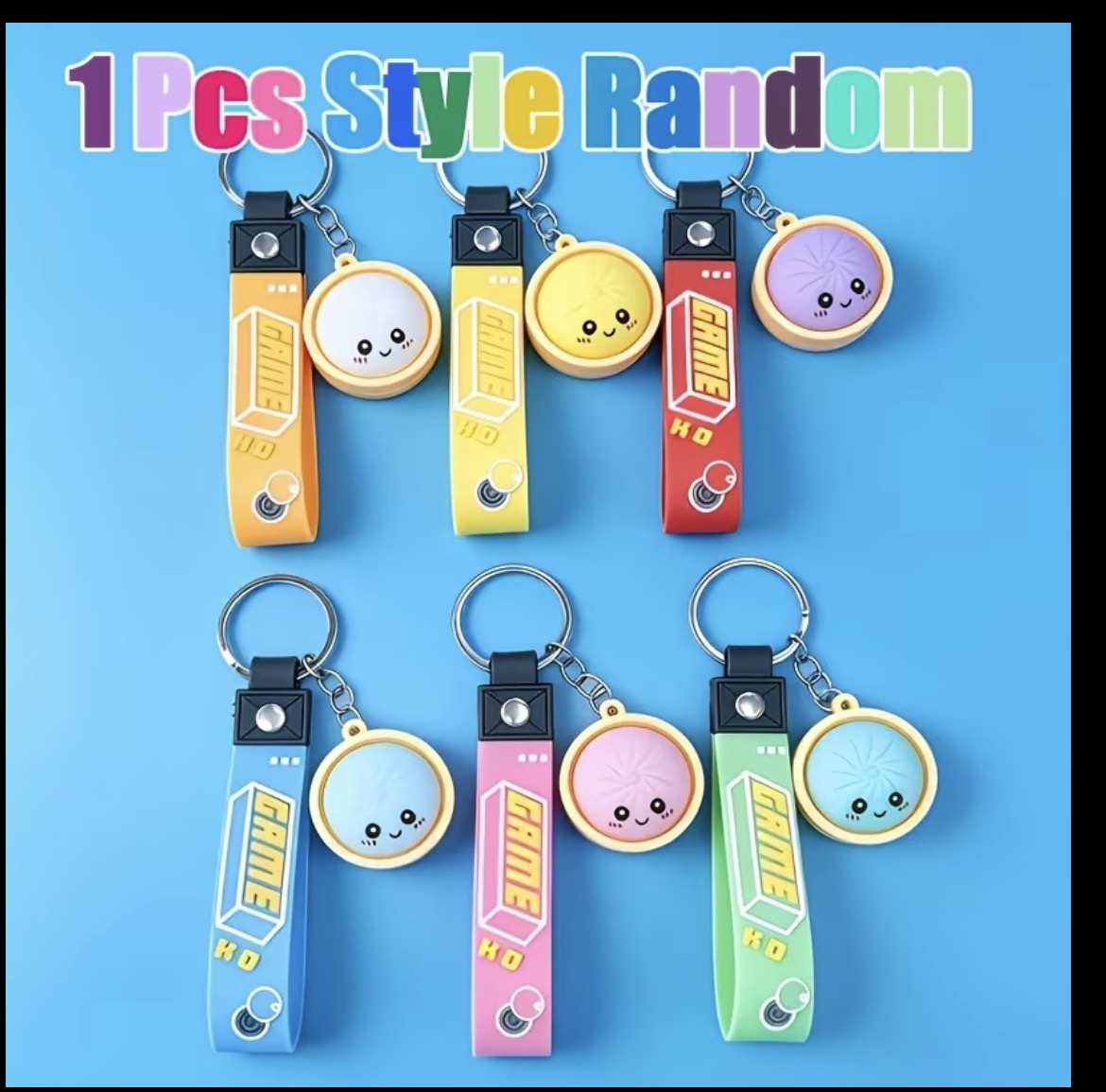 1PC Ramdom Dumpling KeyRing