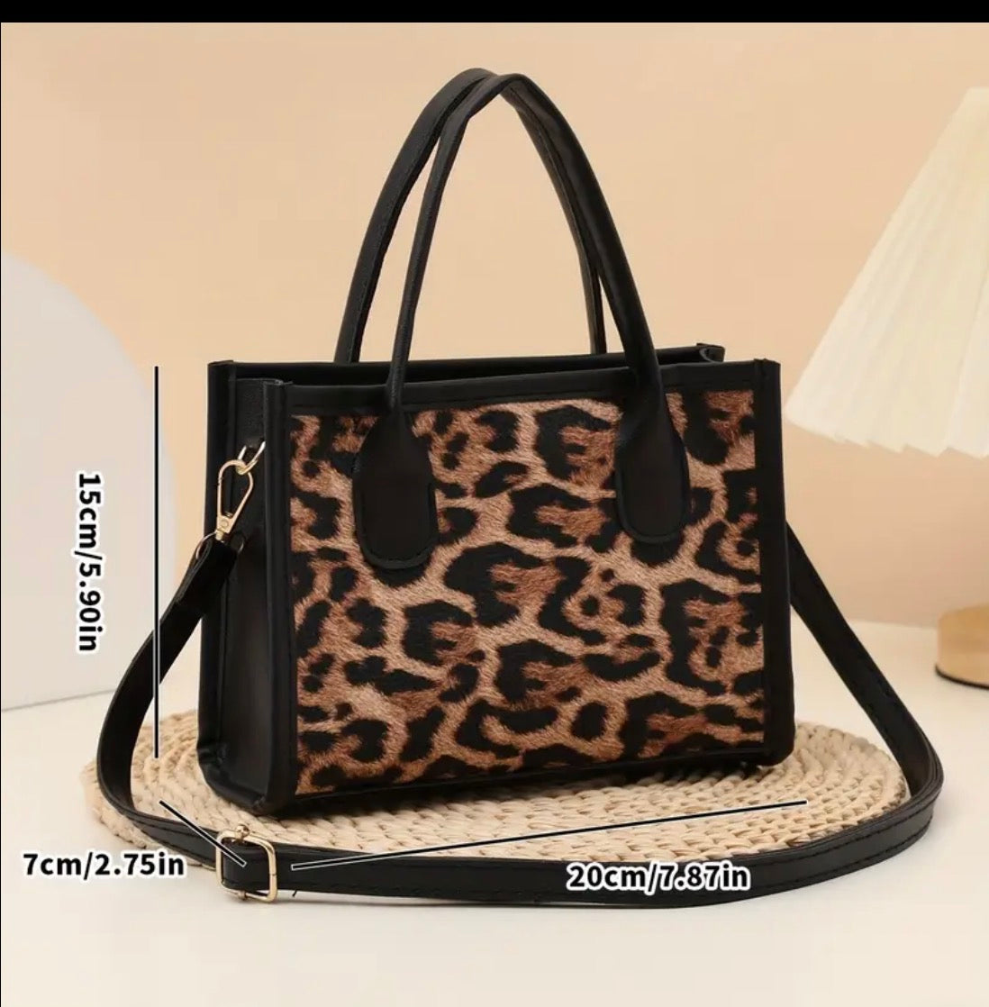 Lepord Print HandBag