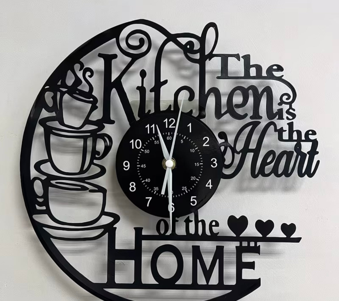 Vinyl Record Clock