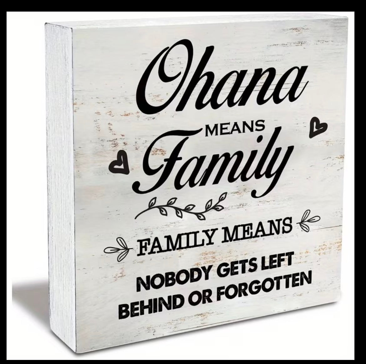 Wooden Sign