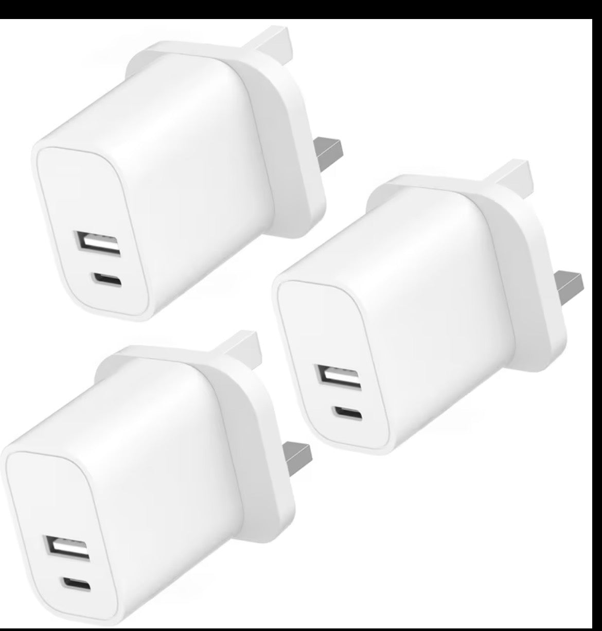 C Type Plug X3