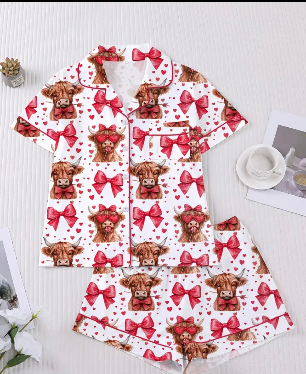 Highland Cow 2PC Set