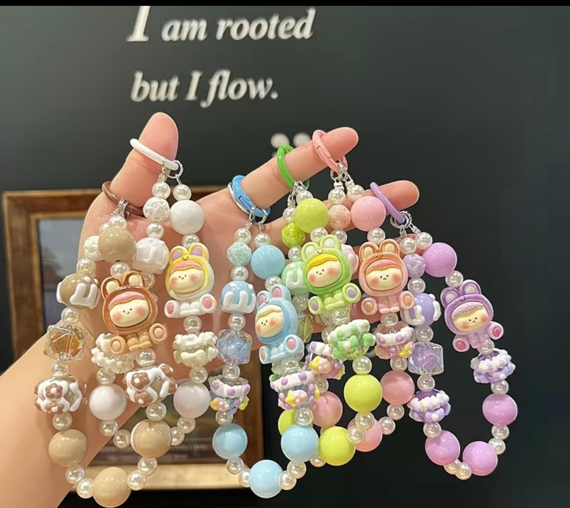 2PC Labubu Phone Charm
