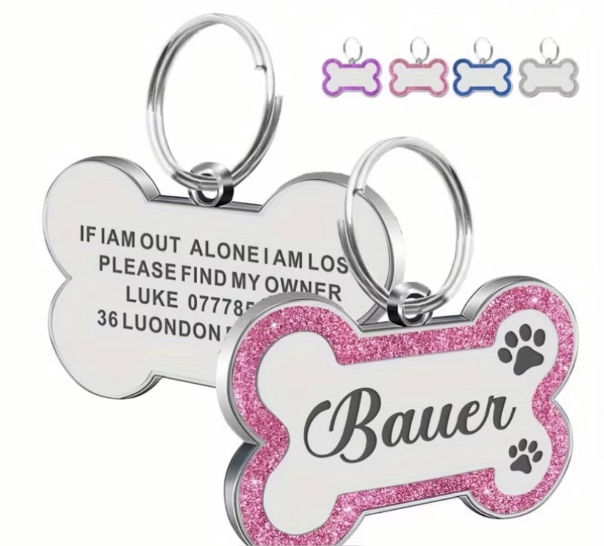 Personalised Dog ID Tags