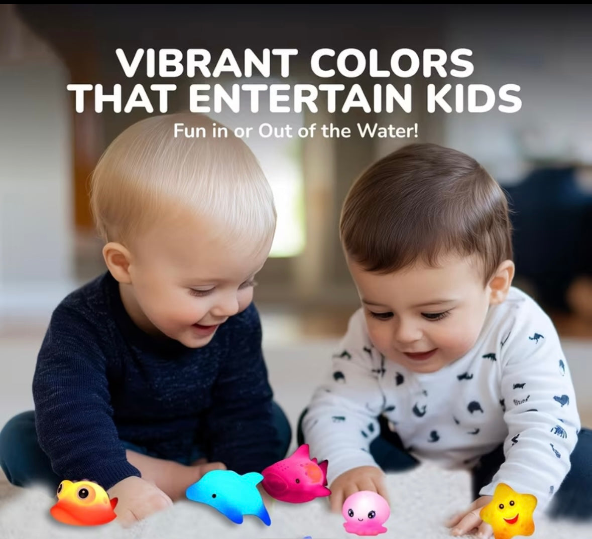 Light Up Bath Toys