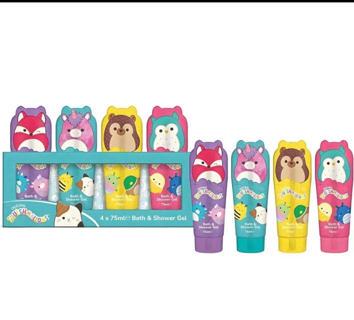 Squishmallows Bath & Shower Gel Gift Set