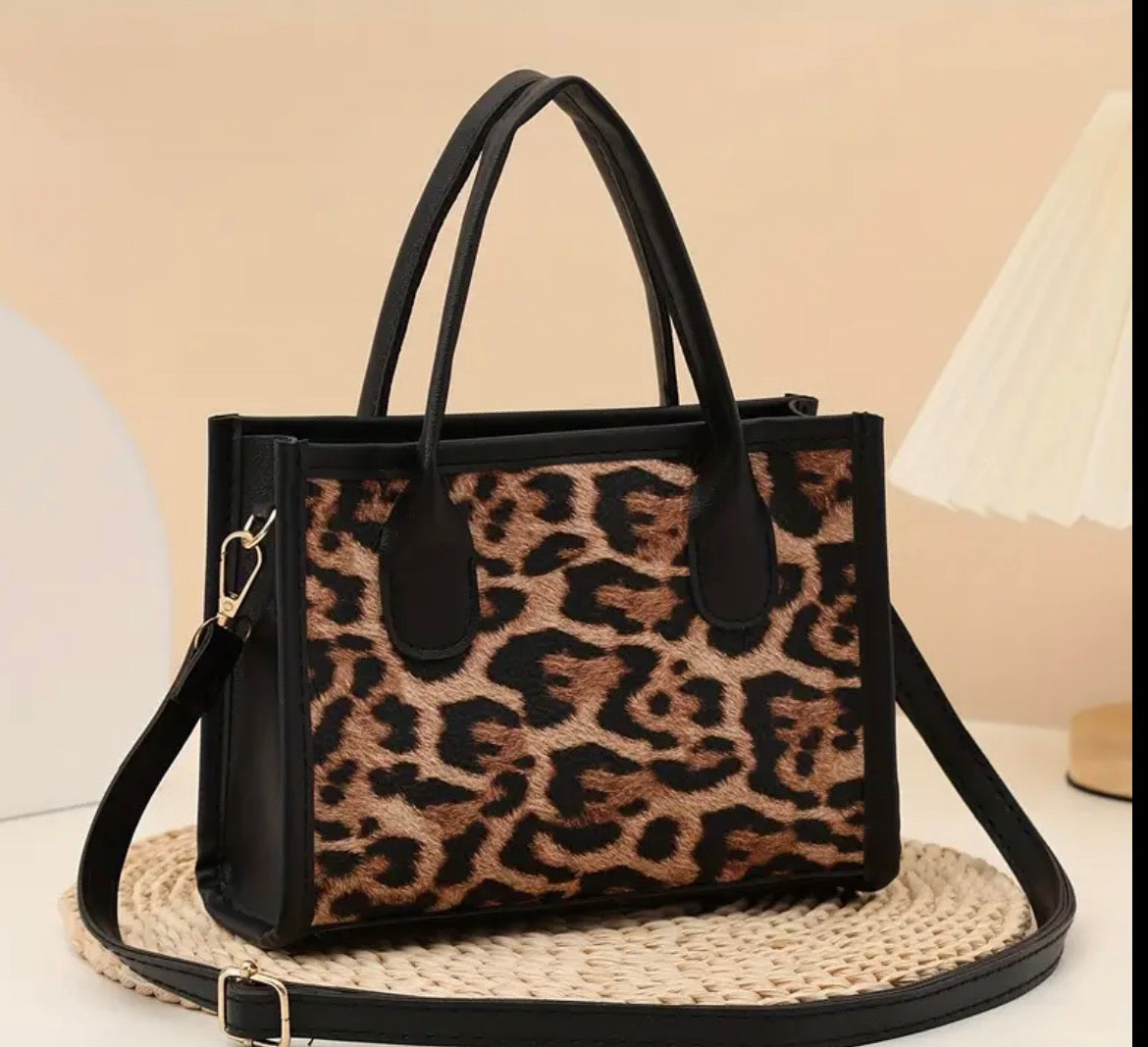Lepord Print HandBag