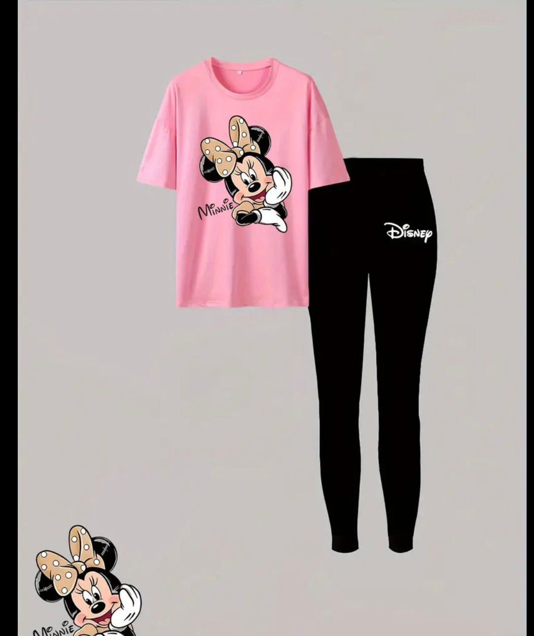 Mouse T-shirt &Leggins Set