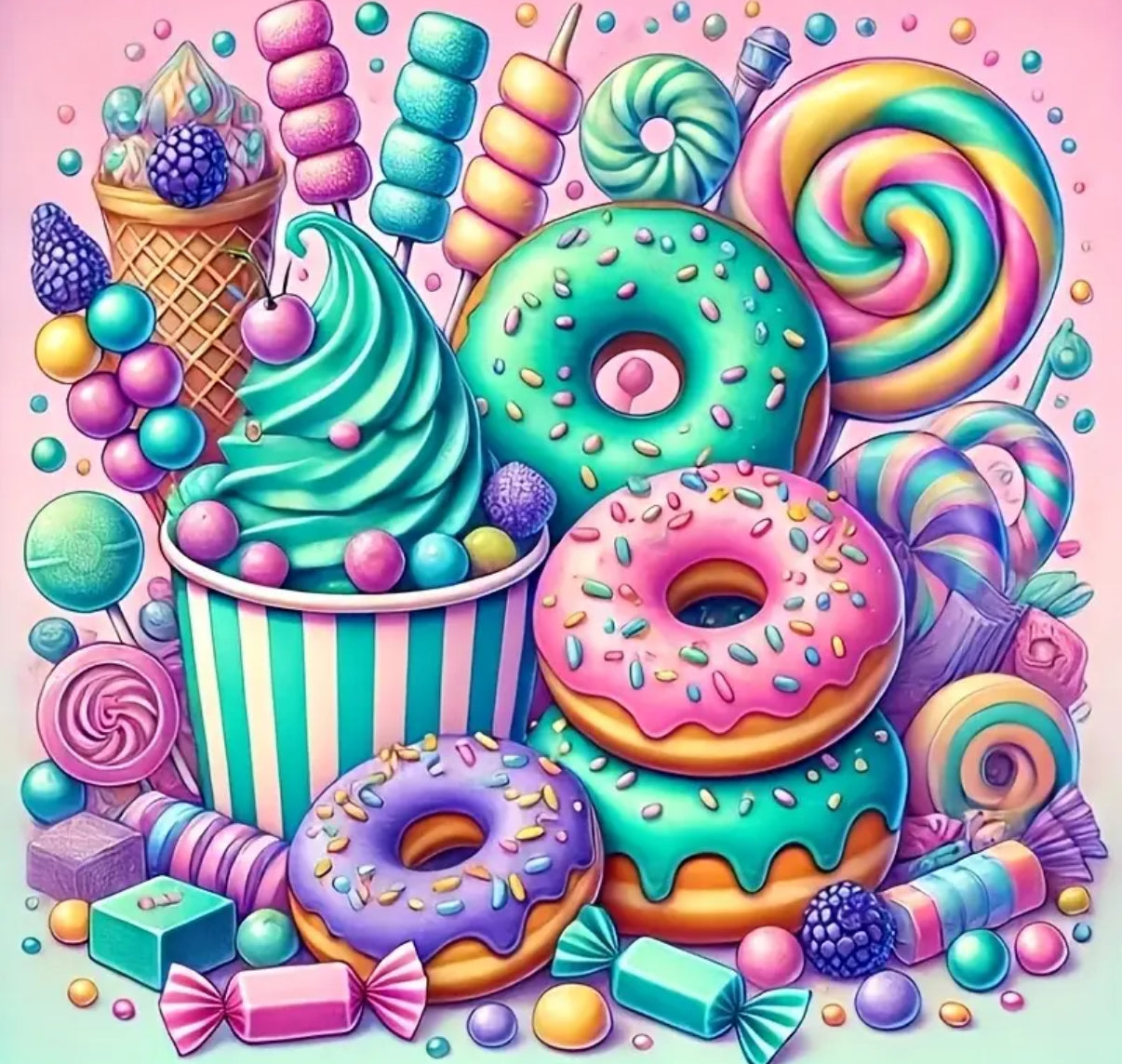 Dessert Diamond Art