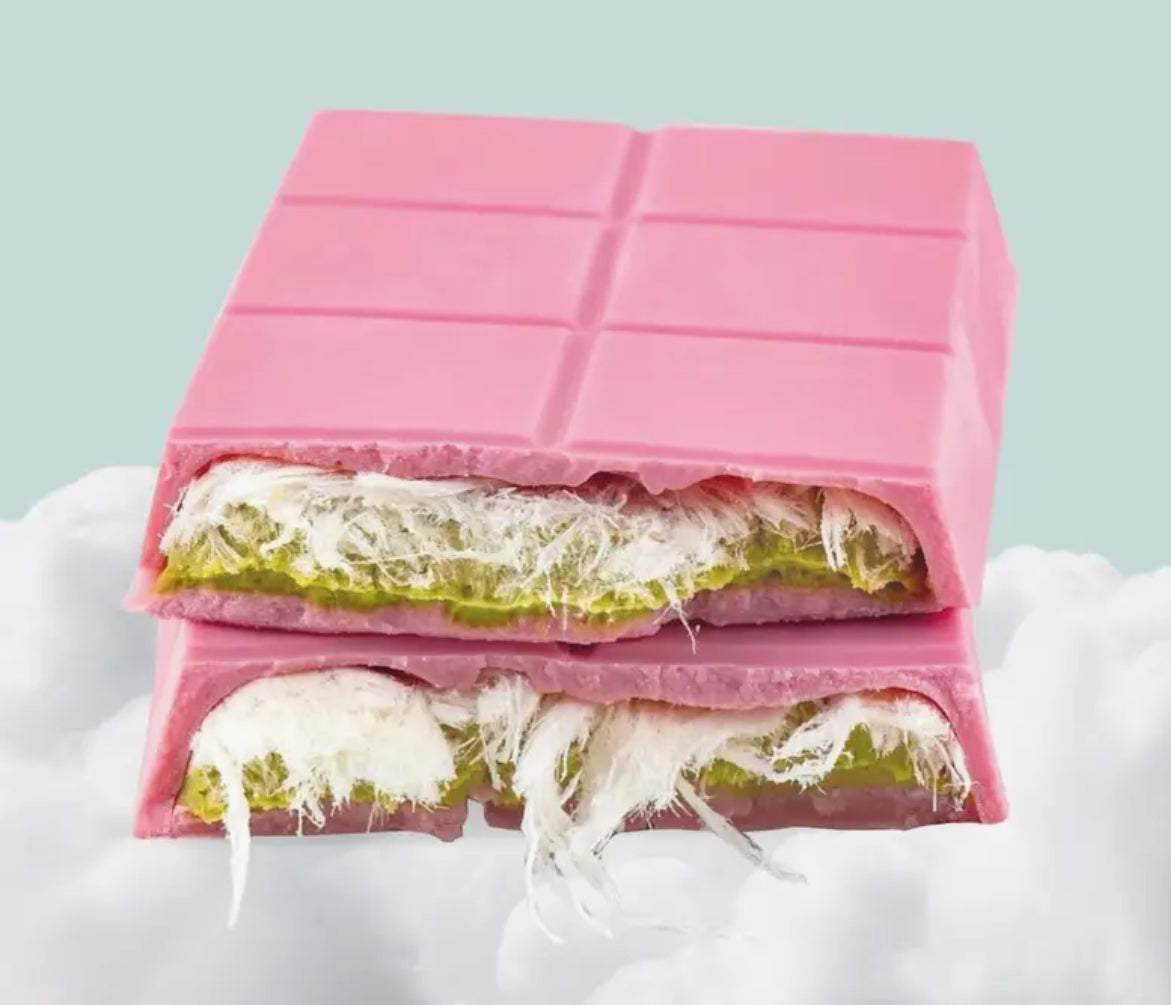 Dubai chocolate angel cotton candy x2 bars