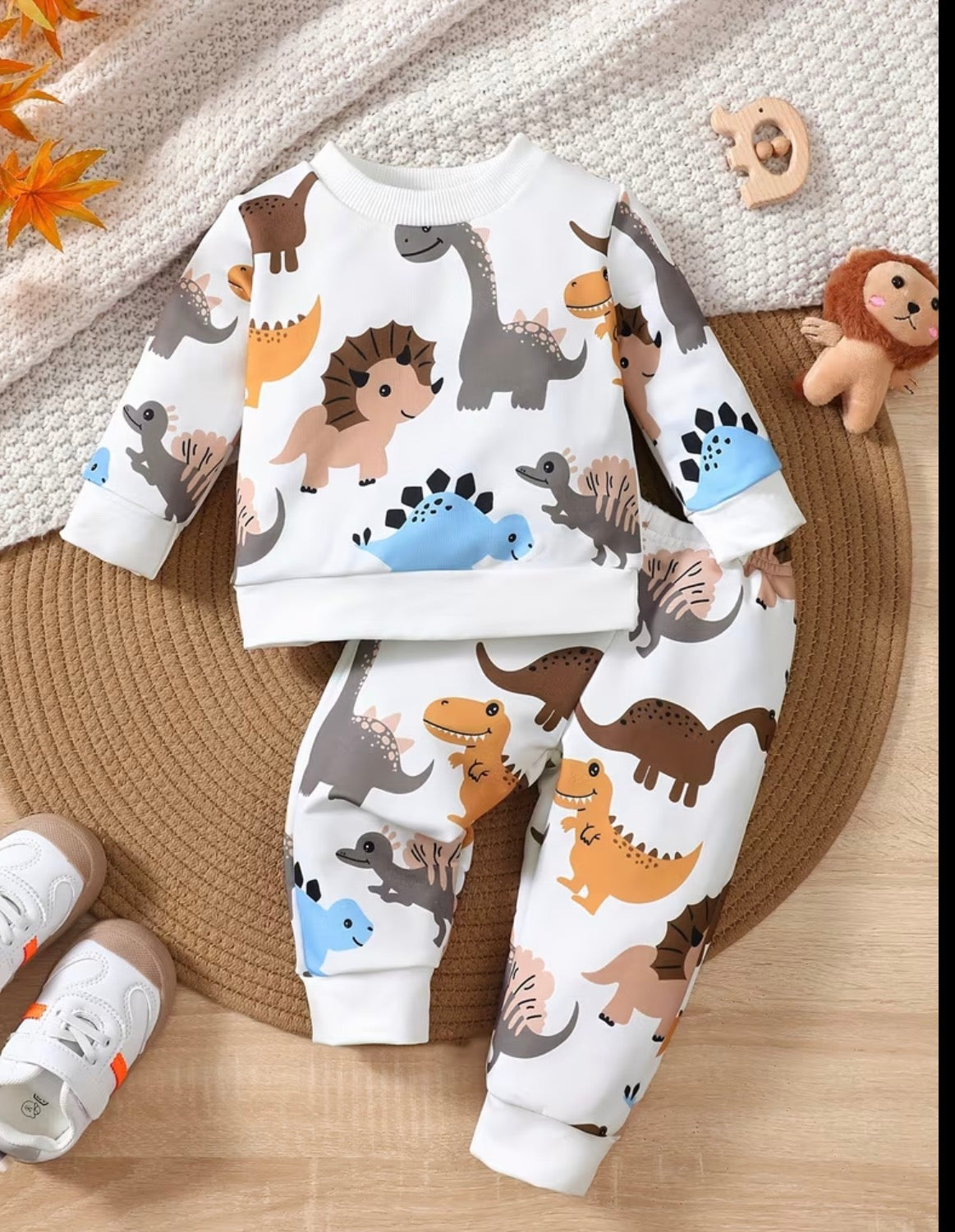 Baby Boy Dino Tracksuit
