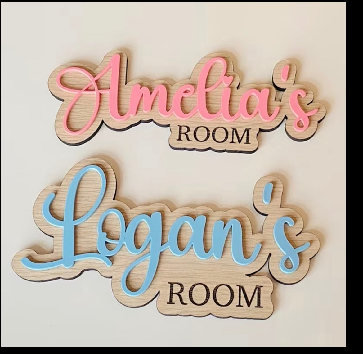 Personalised Name Room Sign