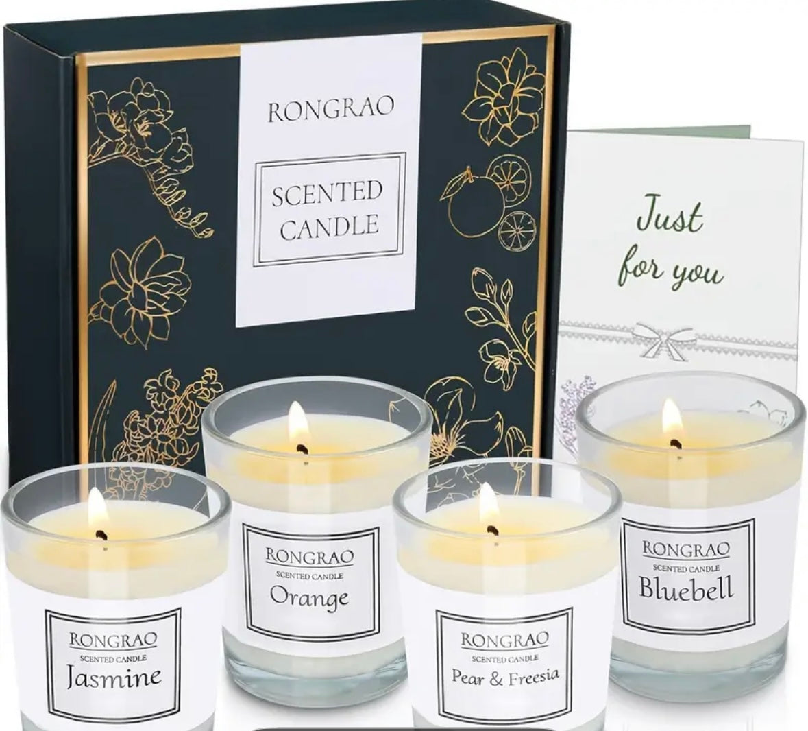 4pcs Scented Candle Set
