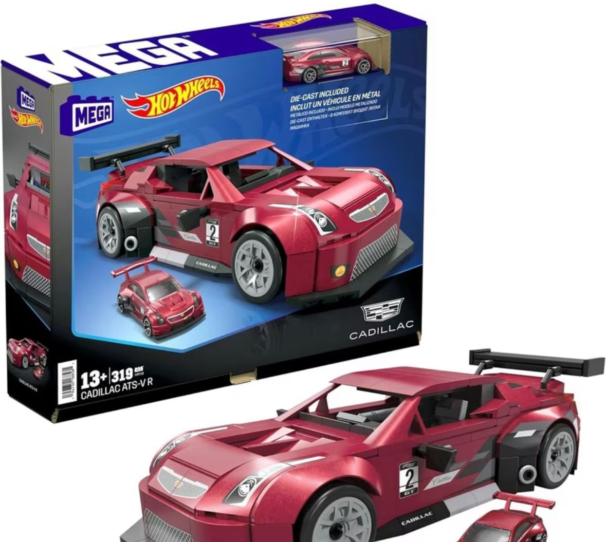 Mega Hot wheels collectible car building toy