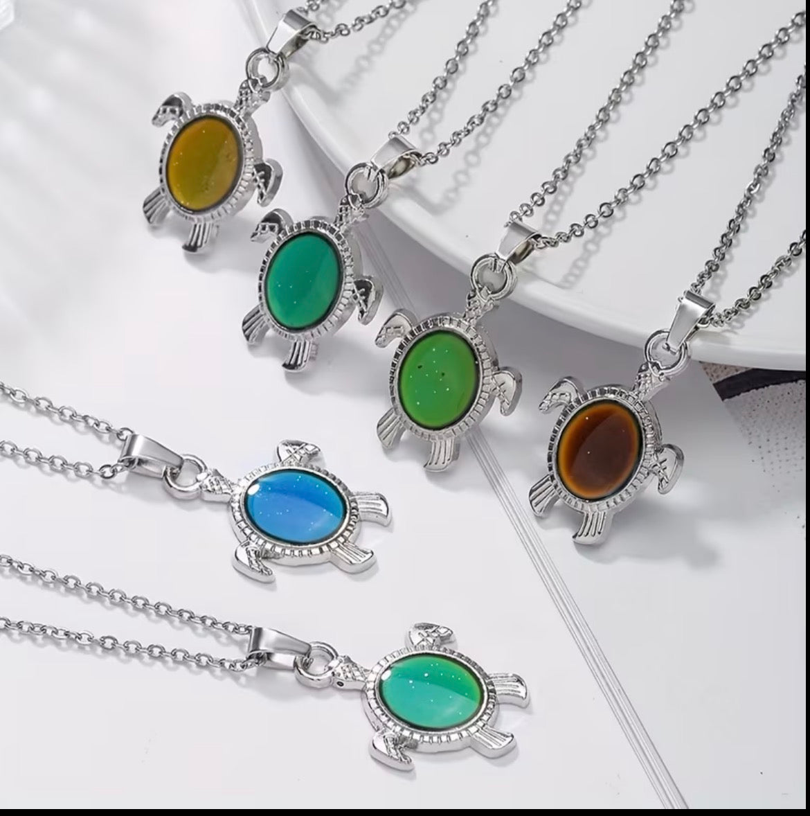 Mood Colouring Change Necklace