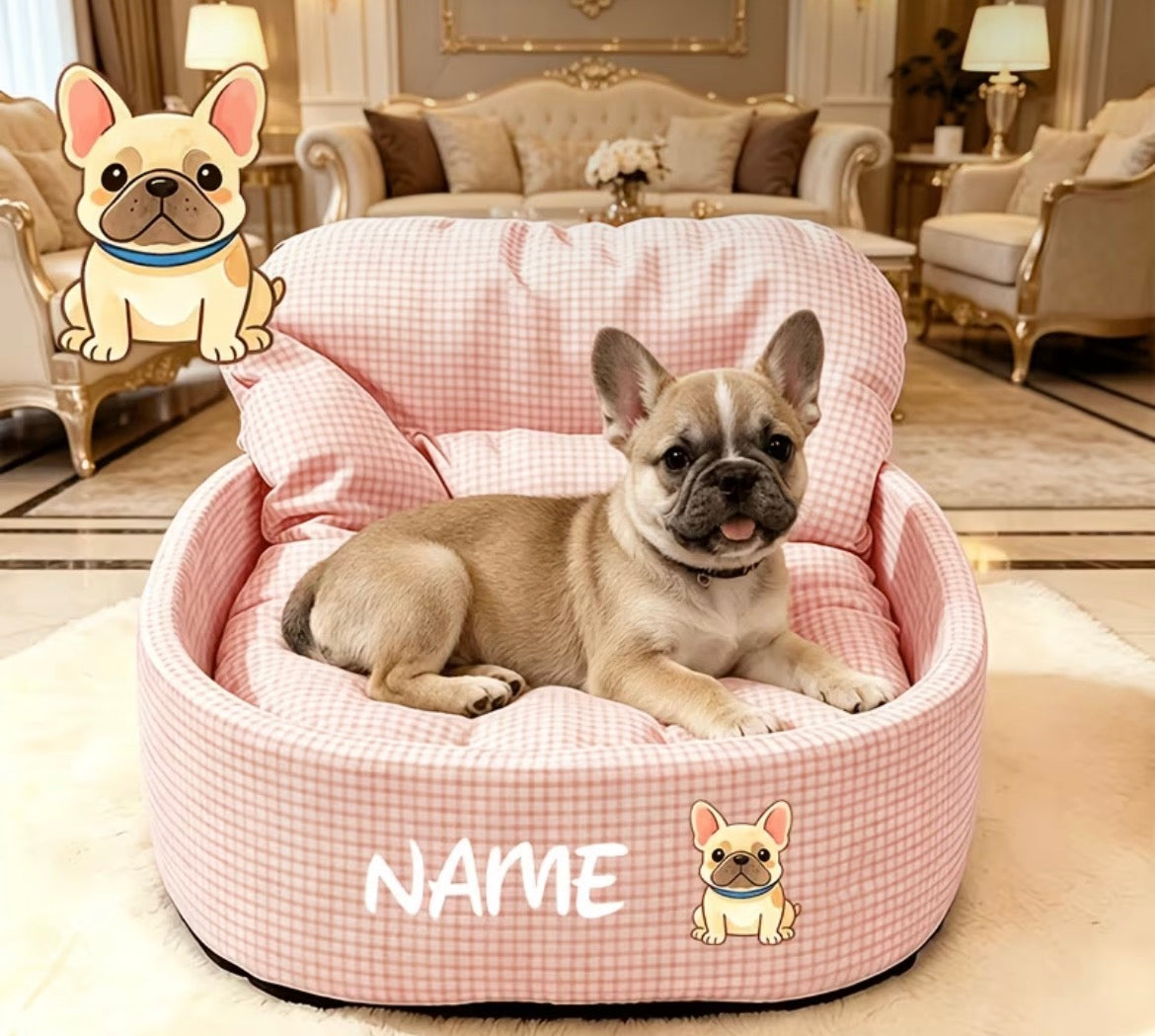 Personiled dog Bed