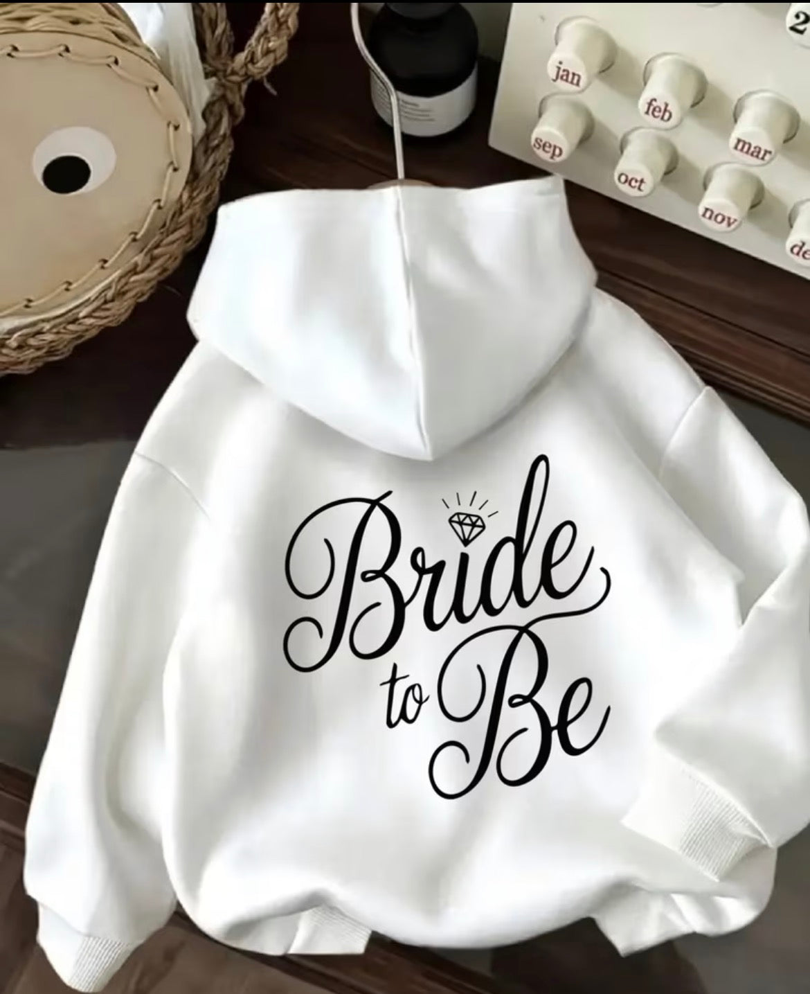Bride Too Be Hoodie