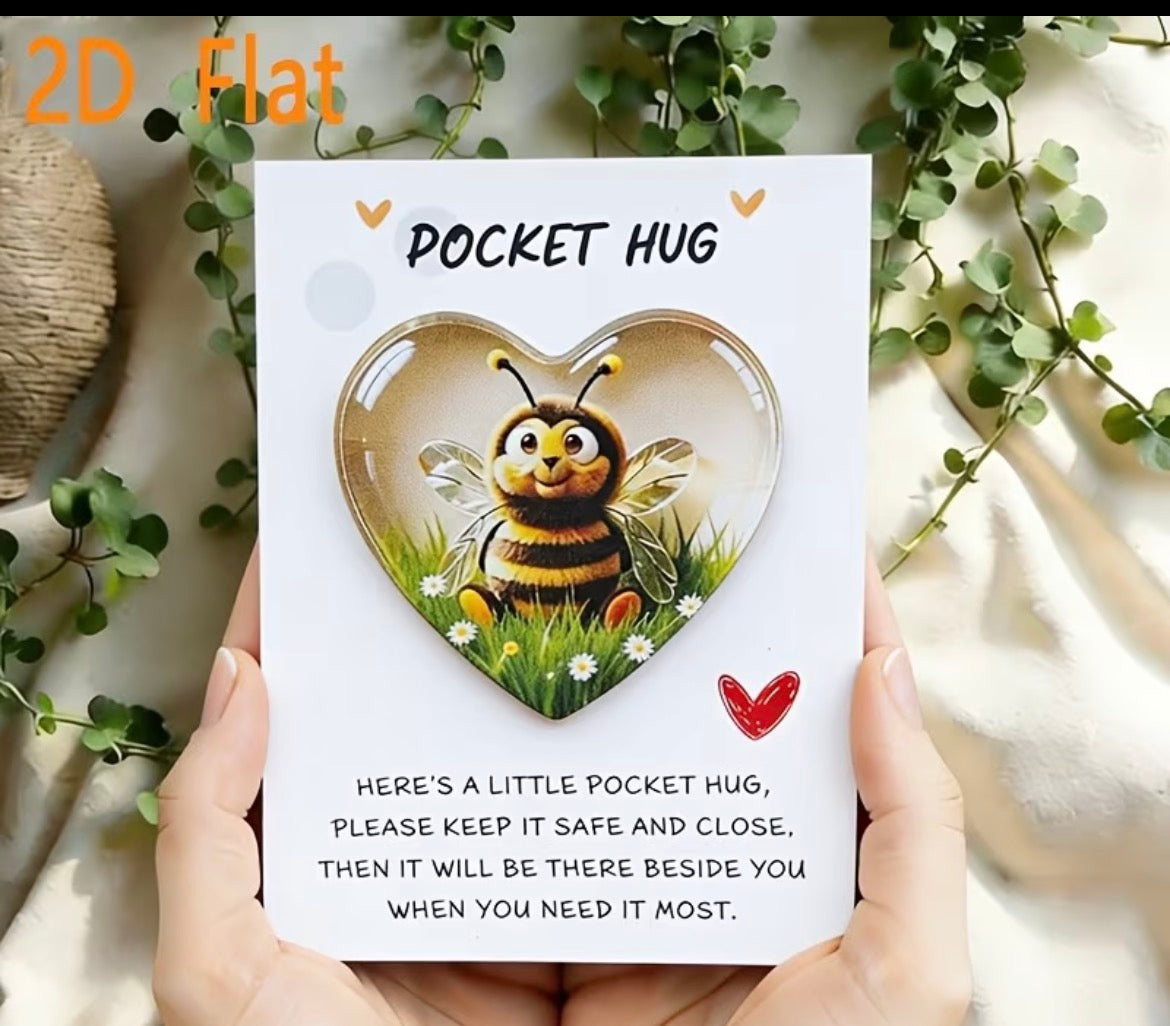Bee Pocket Hug