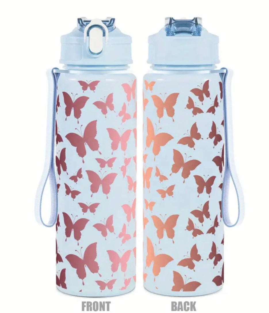 Butterflies Water Bottle