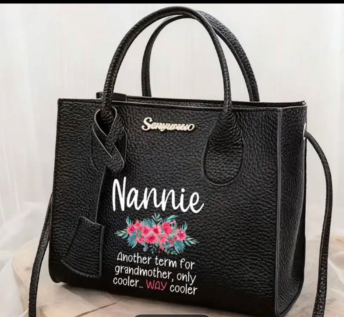 Personalised Nannie Handbag