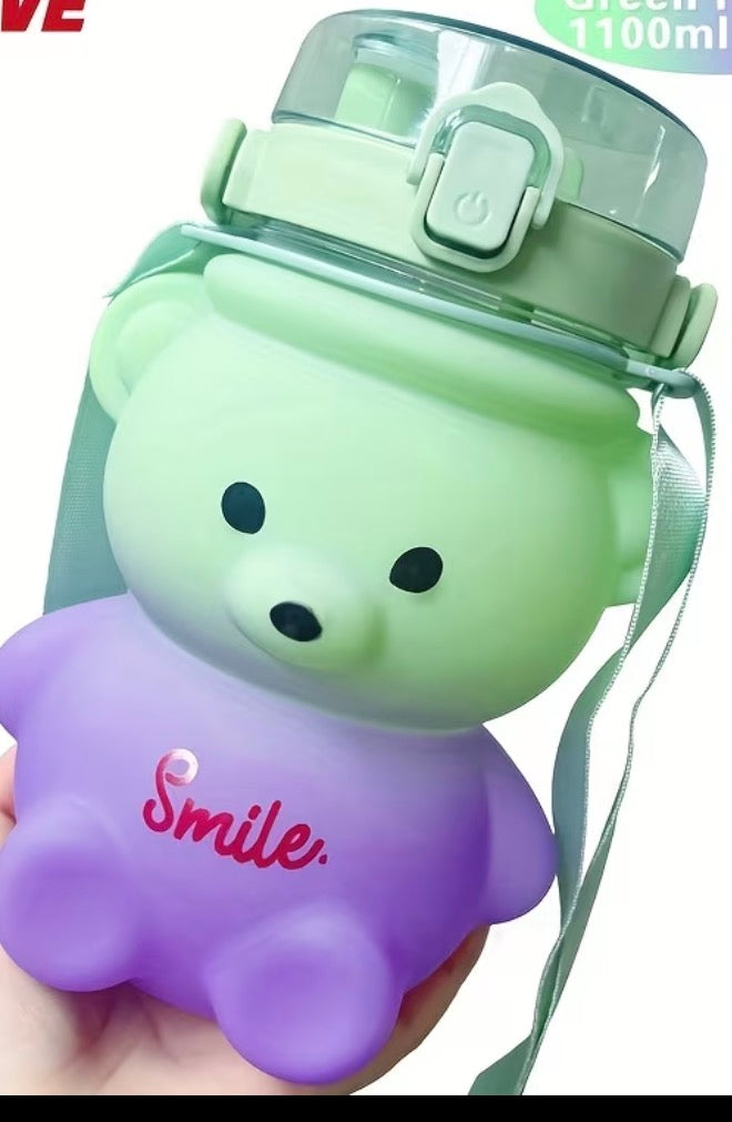 Bear Cup With Straw