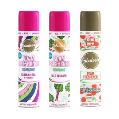 Fabulosa Foam Freshener Bundle 3 Pack