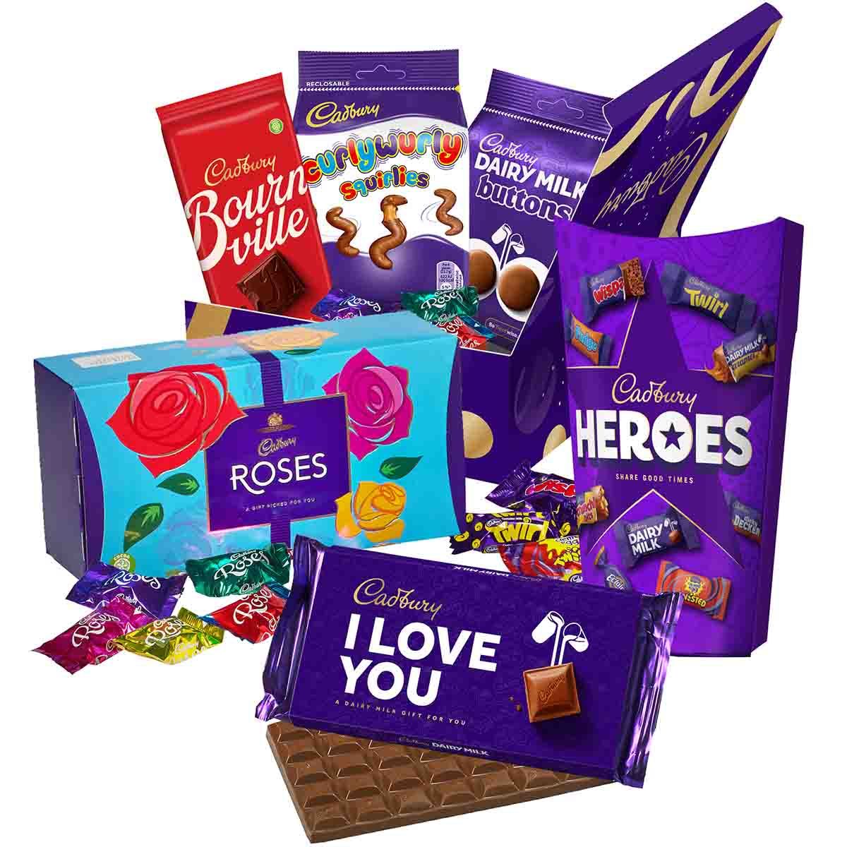Cadbury “I love you” Chocolate Gift