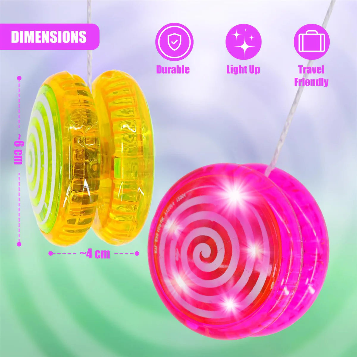 Yoyo spinning wheel