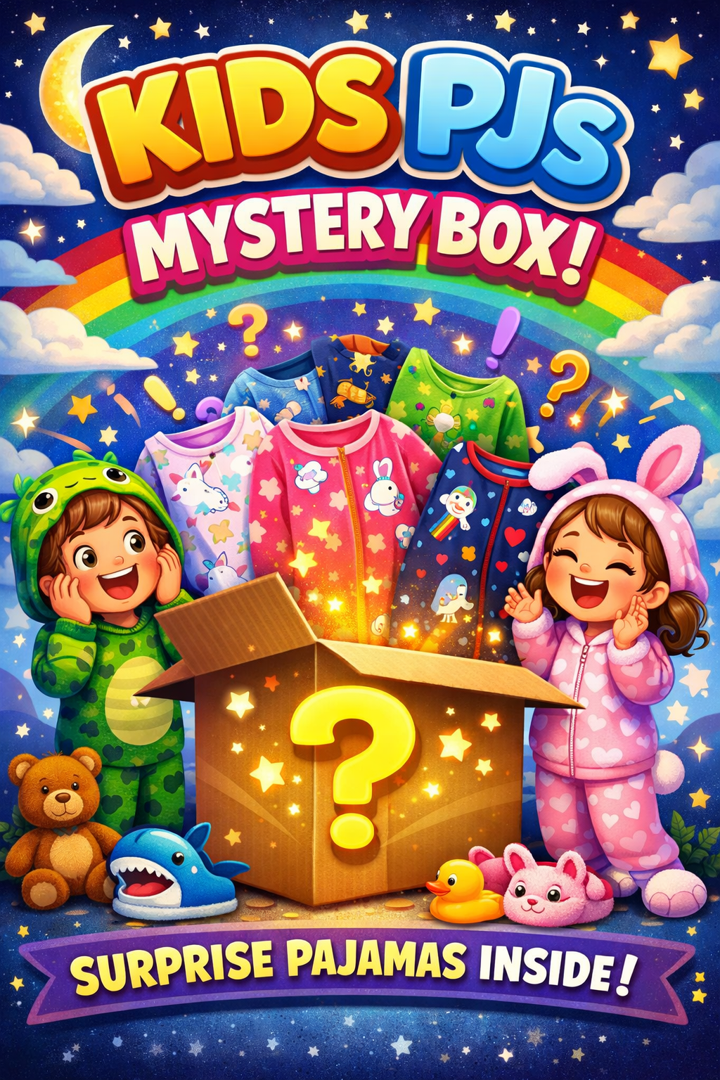 Kids Mystery PJS Box