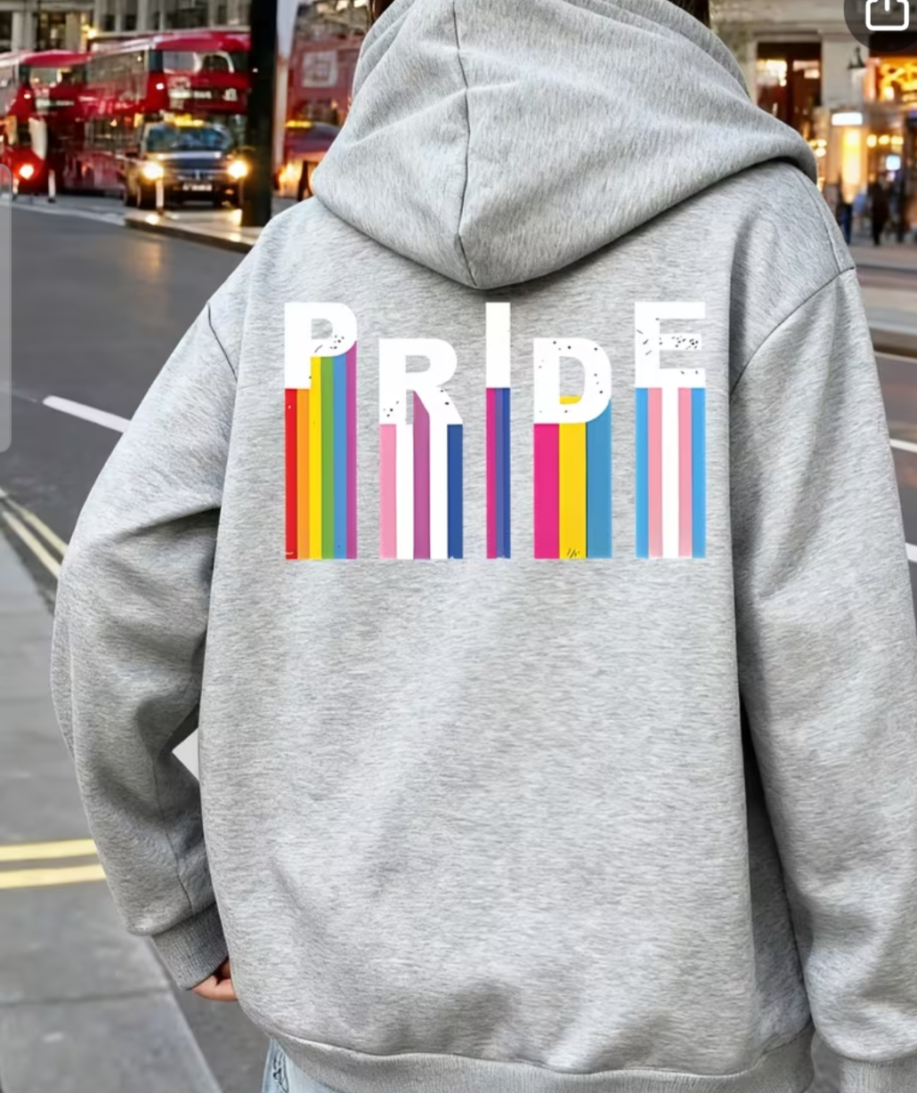 LGBTQ hooded jacket