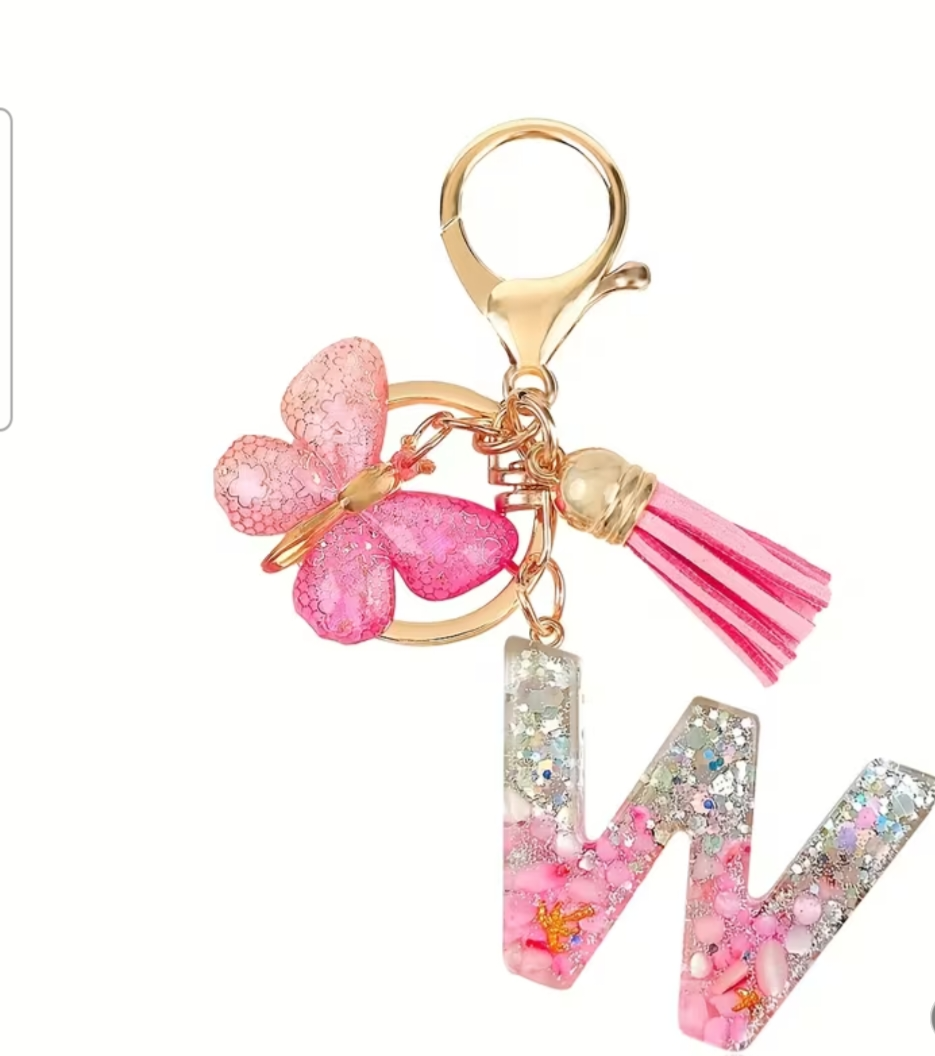 Letter keyring
