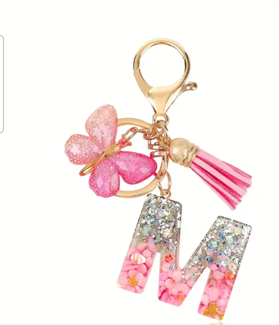 Letter keyring