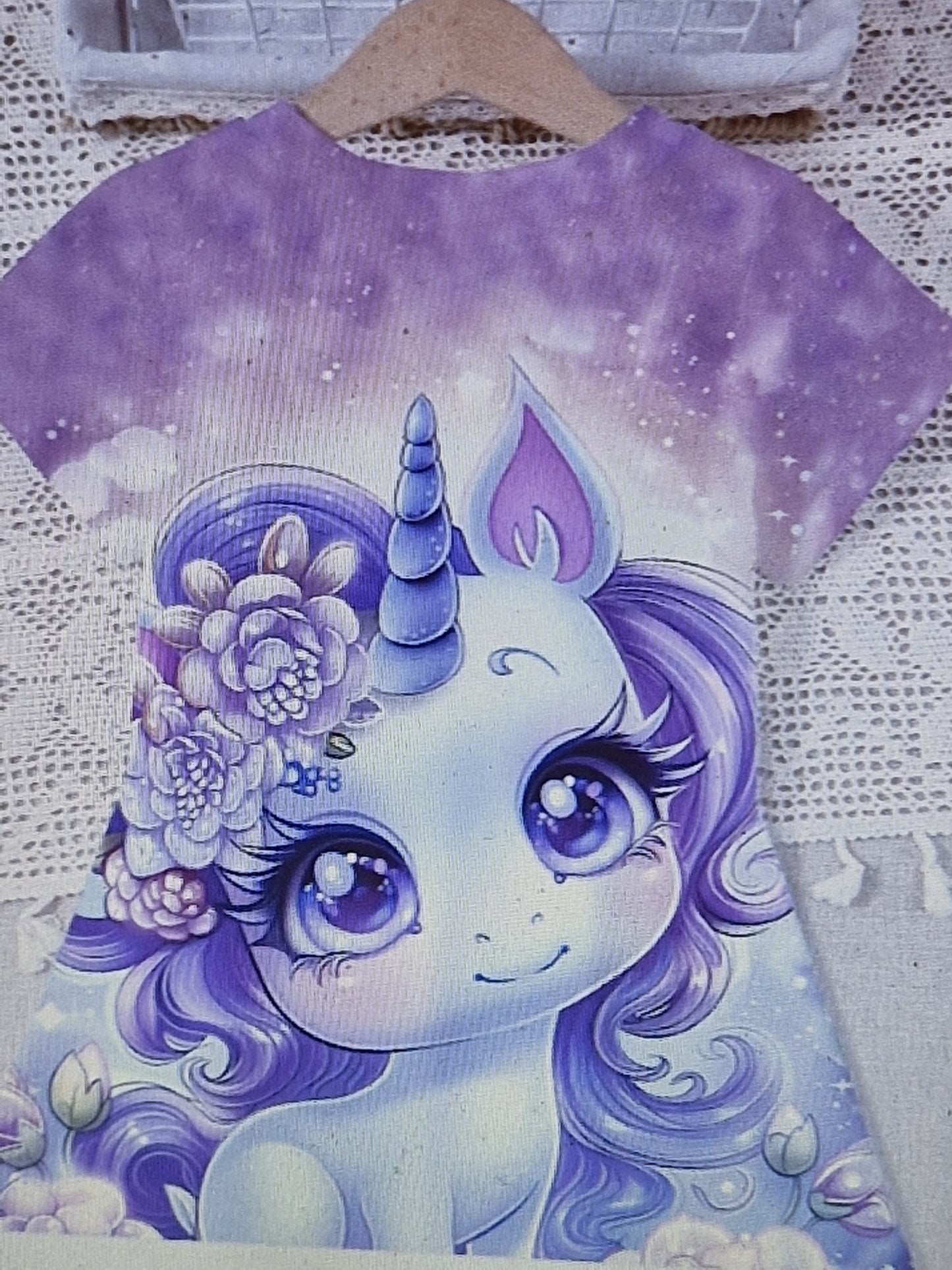 Girls unicorn dress
